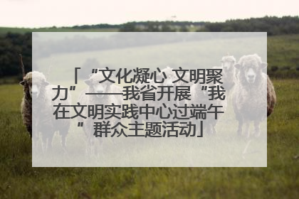 “文化凝心 文明聚力”——我省开展“我在文明实践中心过端午”群众主题活动